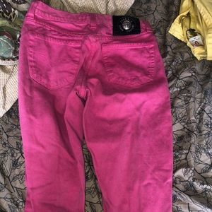AUTHENTIC pink versace pants